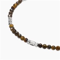 Bracciale Mabina Uomo Geo in Argento Occhio di tigre 534151 - 534151